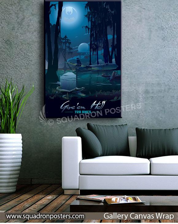 Robins AFB Georgia 728th BMCS Art - Squadron Posters