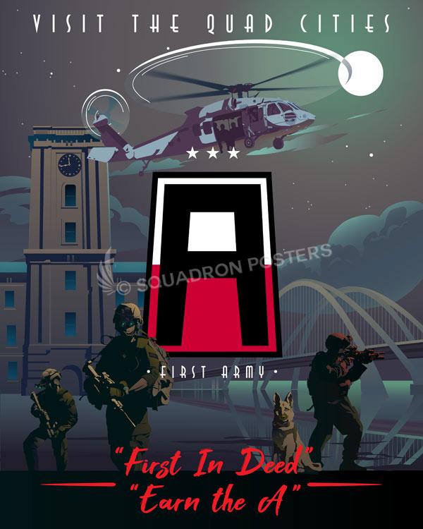 Rock Island Arsenal IL First Army Art