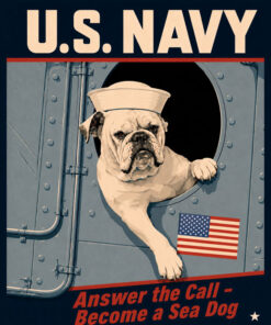 Answer The Call Sea Dog Art by Squadron Posters!