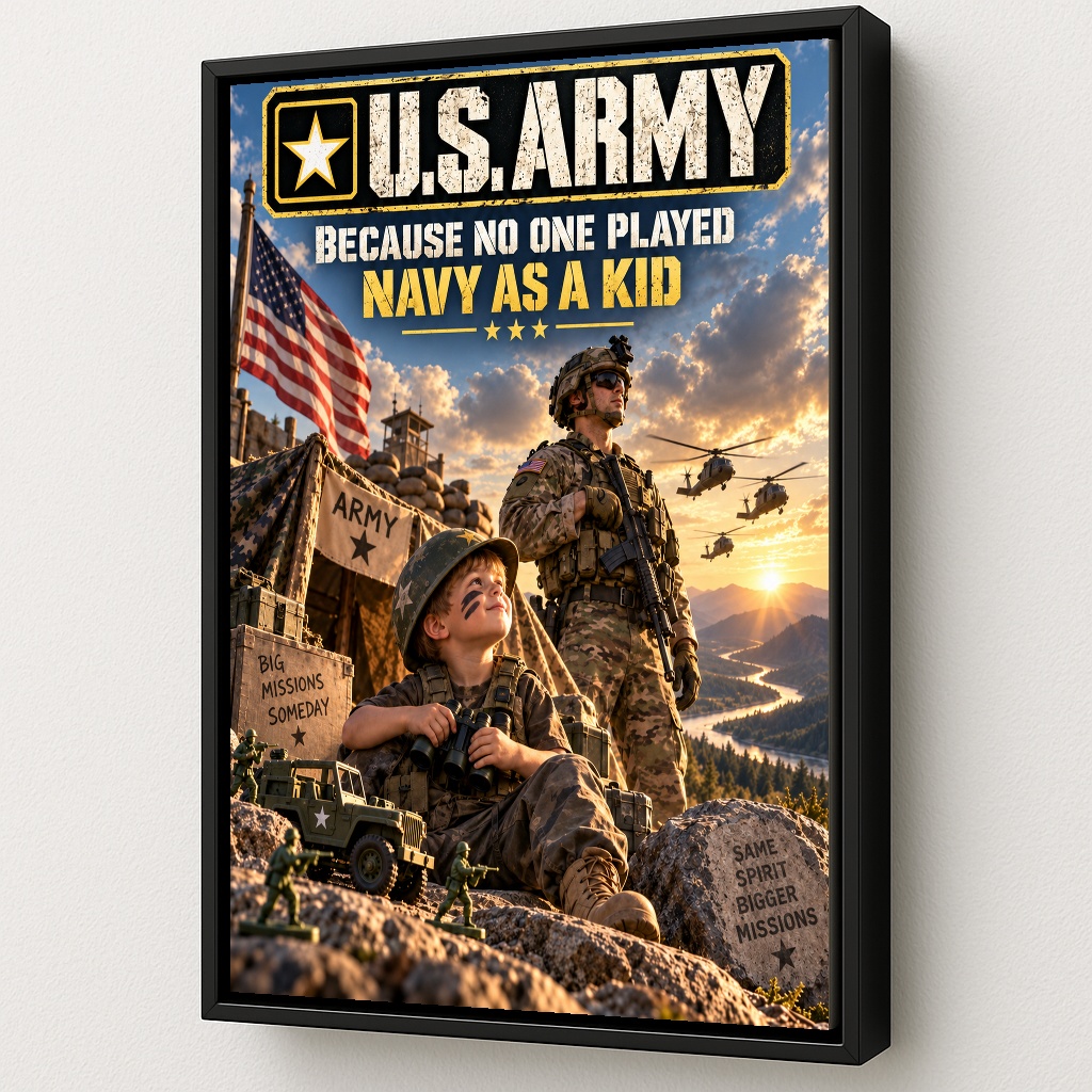 Army No One Played Navy Art by Squadron Posters!