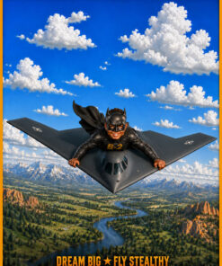 B-2 Superhero Blue Skies and Tailwinds