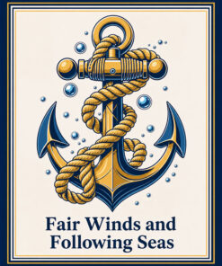 Following Seas White Art
