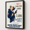 I’d Join The Navy Historic Art