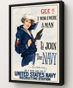 I’d Join The Navy Historic Art