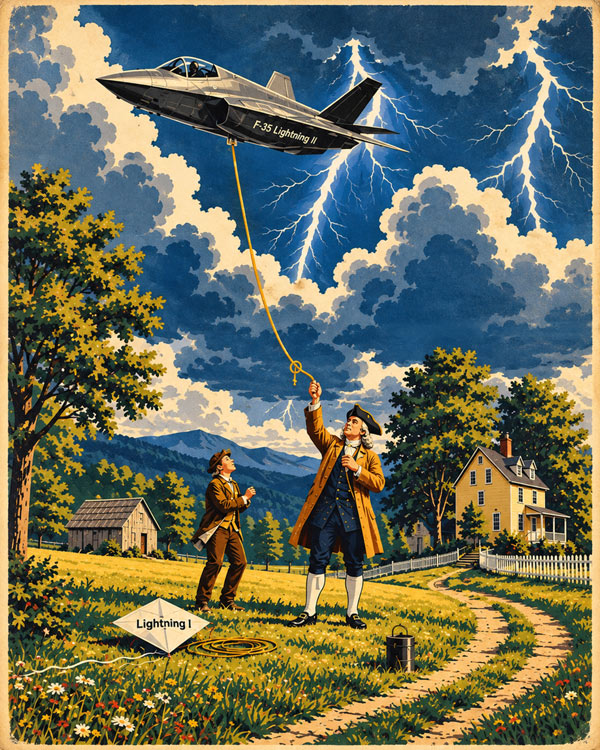 Lightning Strikes Twice in Franklin’s Revenge Lightning Strikes Twice in Franklin’s Revenge