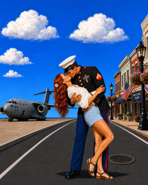 Marine Welcome Home Art by Squadron Posters!