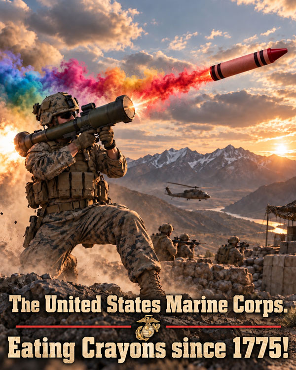 Marines And Crayons Marines And Crayons