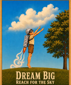 Reach for the Sky Children's Art by Squadron Posters!