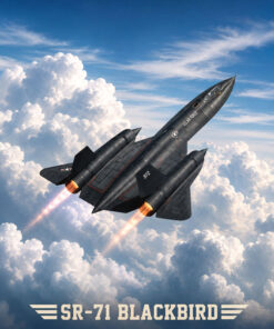 SR-71 Blackbird Roaring Soaring