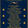 The Airman’s Creed Blue The Airman’s Creed Blue