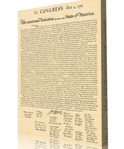 The Declaration of Independence Art by Squadron Posters!
