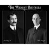 The Wright Brothers Jet Black Lithograph The Wright Brothers Jet Black Lithograph