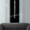 Minuteman III Jet Black Super Wide Canvas Print Minuteman III Jet Black Super Wide Canvas Print
