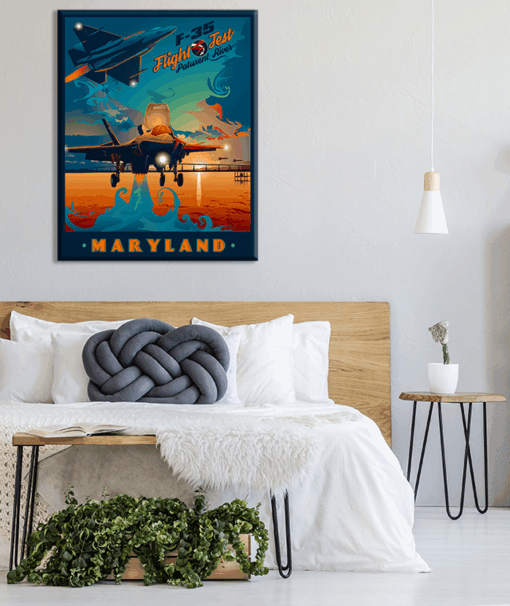 Naval Air Station Patuxent River - VX-23 F-35 - Squadron Posters