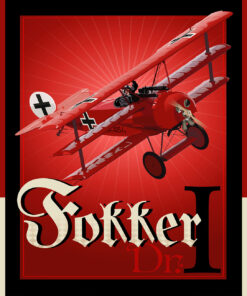 Fokker_Dr._I_SP00754-aircraft-prints-posters-vintage-art