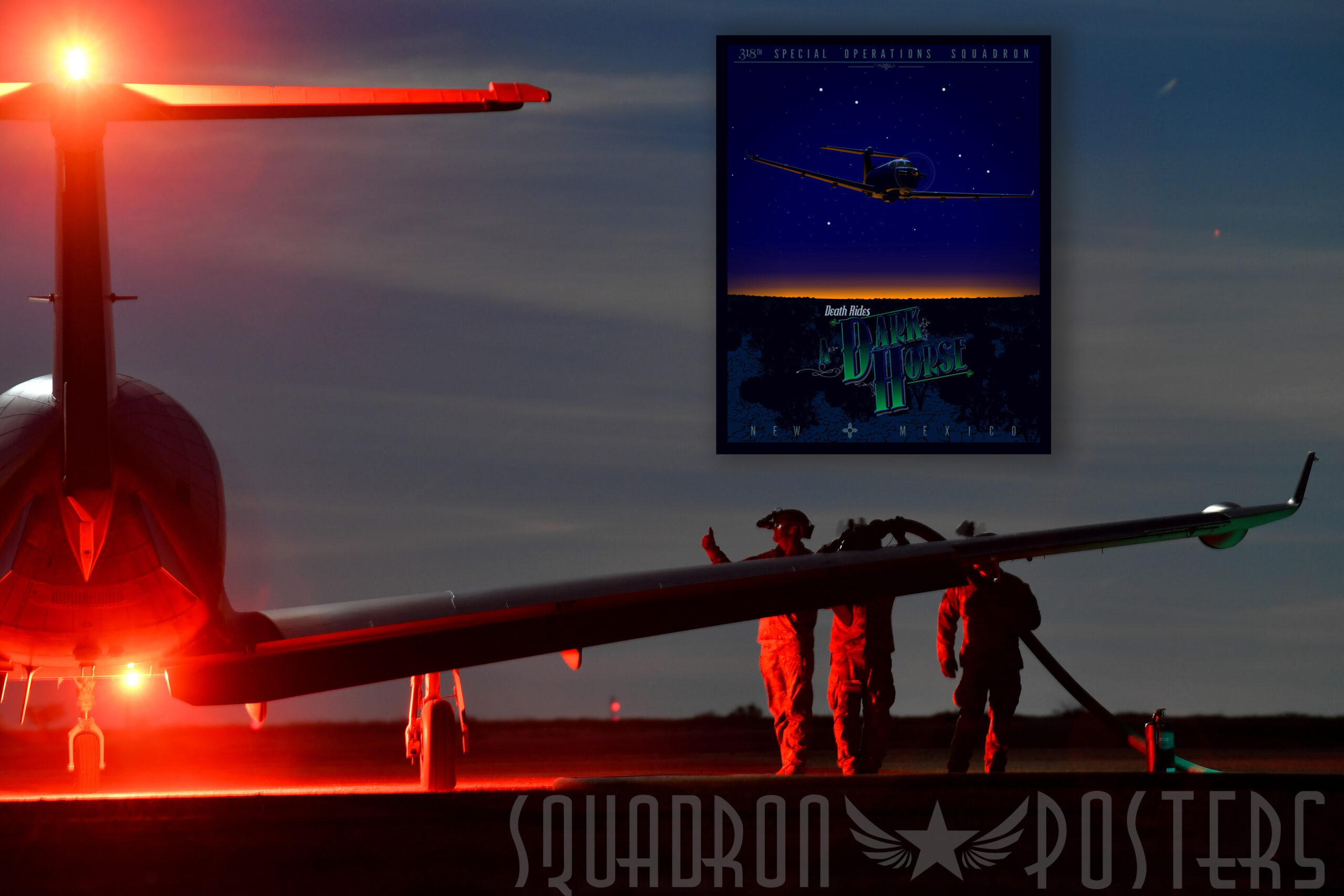 318th Special Operations Squadron 318 stationed at Cannon AFB, New Mexico SP01694