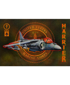 Harrier Comic Book Cover