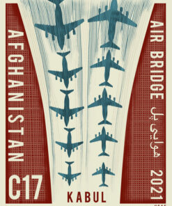 Afghanistan Air Bridge Art by - Squadron Posters!