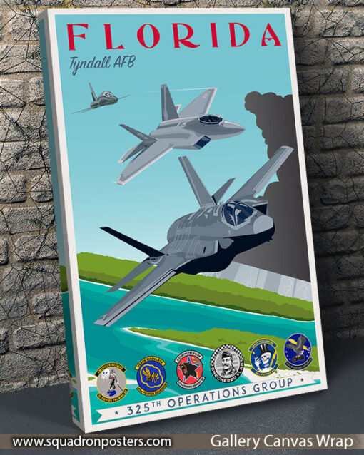 Tyndall AFB 325th Operations Group - Squadron Posters