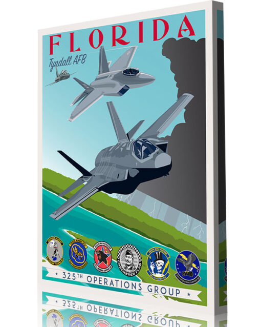 Tyndall AFB 325th Operations Group - Squadron Posters