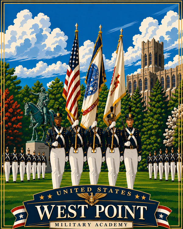 West Point Military Academy Art by Squadron Posters!