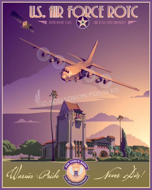 Rotc Poster San Jose State University USAF ROTC Det 045 - Squadron Posters