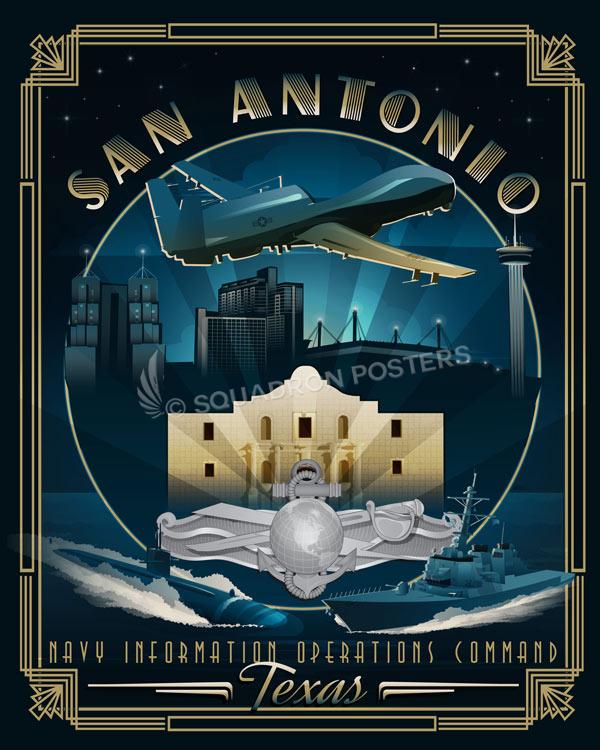 San Antonio NIOC Enlisted Art