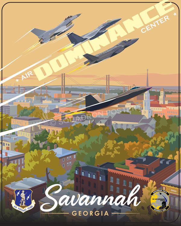 Savannah Georgia Air Dominance Center Art