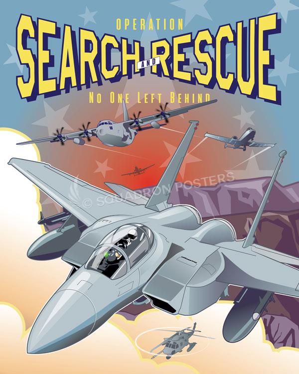 Search and Rescue Operation Art