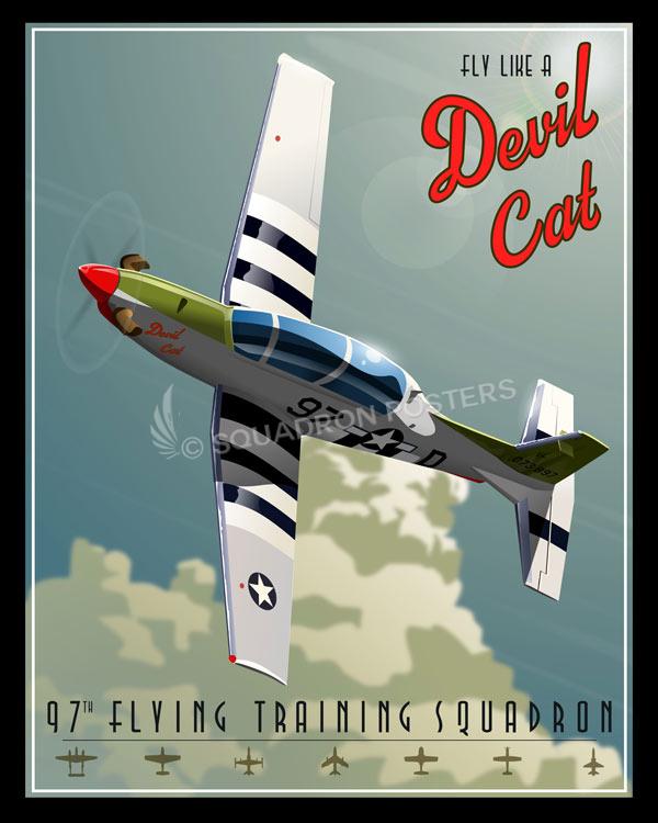 Sheppard-AFB-T-6-97th-FTS-Devil-Cats-featured-aircraft-lithograph-vintage-airplane-poster.jpg