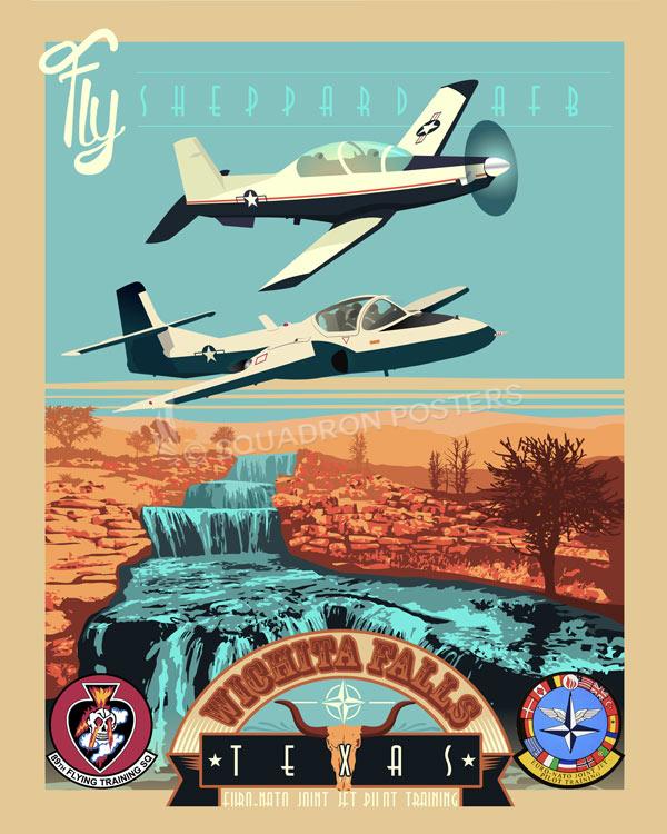 Sheppard-AFB-Tweet-T-6-89th-FTS-featured-aircraft-lithograph-vintage-airplane-poster.jpg
