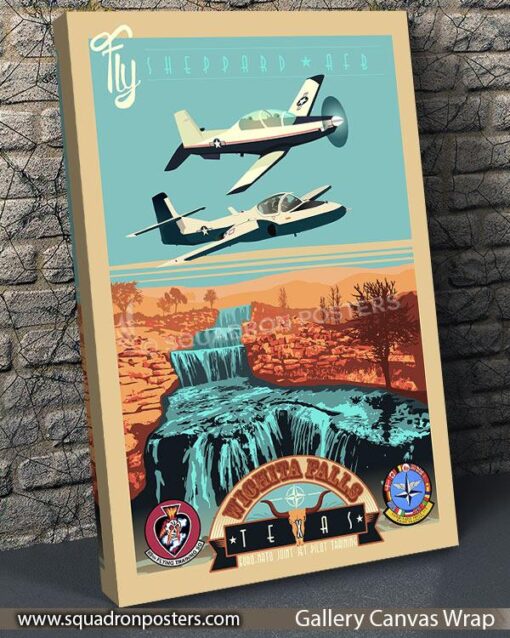 Sheppard AFB Tweet T-6 89th FTS - Squadron Posters