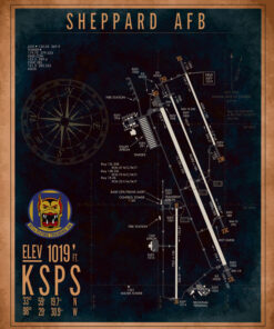 Sheppard AFB KSPS 97th FTS Airfield Art