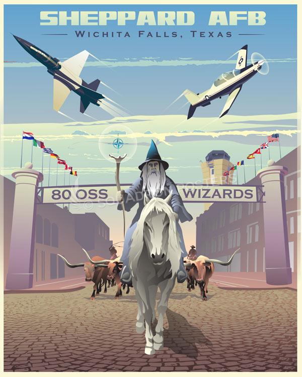 Sheppard AFB 80th OSS Art