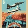 Sheppard AFB, T-6 and T-38 vintage style military aviation art by - Squadron Posters!
