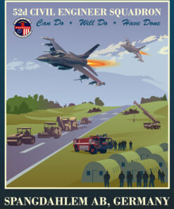 Spangdahlem AB Germany 52d CES Art