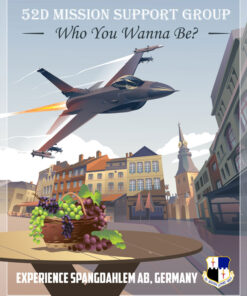 Spangdahlem AB Germany 52d MSG Art