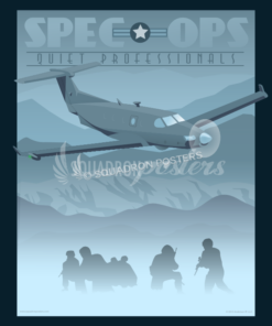 Spec Ops U-28 aircraft poster