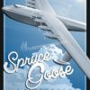 Spruce Goose Hughes H-4 Hercules Spruce Goose SP00546-vintage-military-aviation-travel-poster-art-print-gift