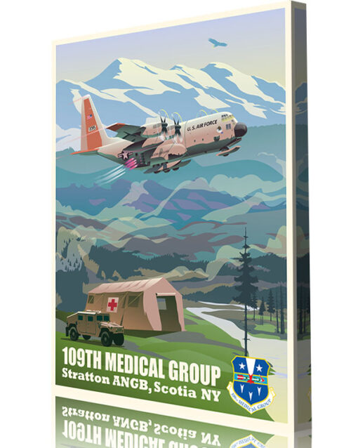 Stratton ANGB Scotia New York 109th Medical Group Art - Squadron Posters