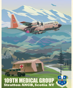 Stratton ANGB Scotia New York 109th Medical Group Art