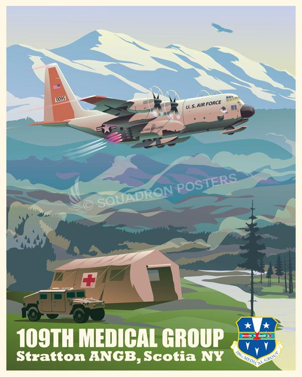 Stratton ANGB Scotia New York 109th Medical Group Art
