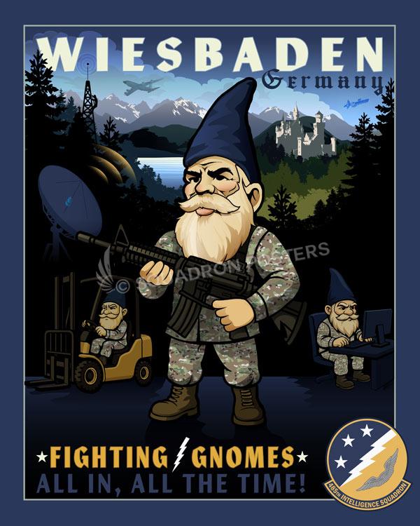 Stuttgart 485th IS Art by Squadron Posters!