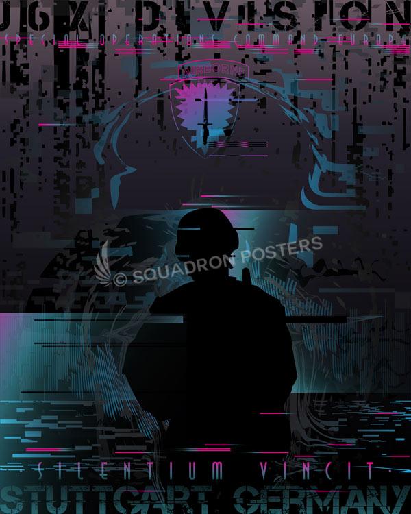 Stuttgart Germany Special Operations Command J6X Division Art
