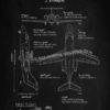 T-1_Jayhawk_Blackboard_Blueprint_SP01015-featured-aircraft-lithograph-vintage-airplane-poster-art