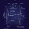 T-38 Talon Blueprint Art T-38 Talon Blueprint Art