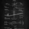 T-6_Texan_Blackboard_Blueprint_SP01017-featured-aircraft-lithograph-vintage-airplane-poster-art