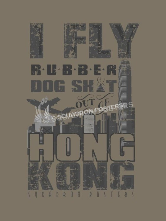 Rubber Dog Sht TShirt Squadron Posters
