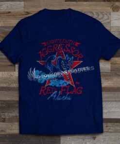 18th Aggressor Sq. Red Flag Alaska T-shirt