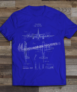 P-3 Orion Blueprint T-shirt